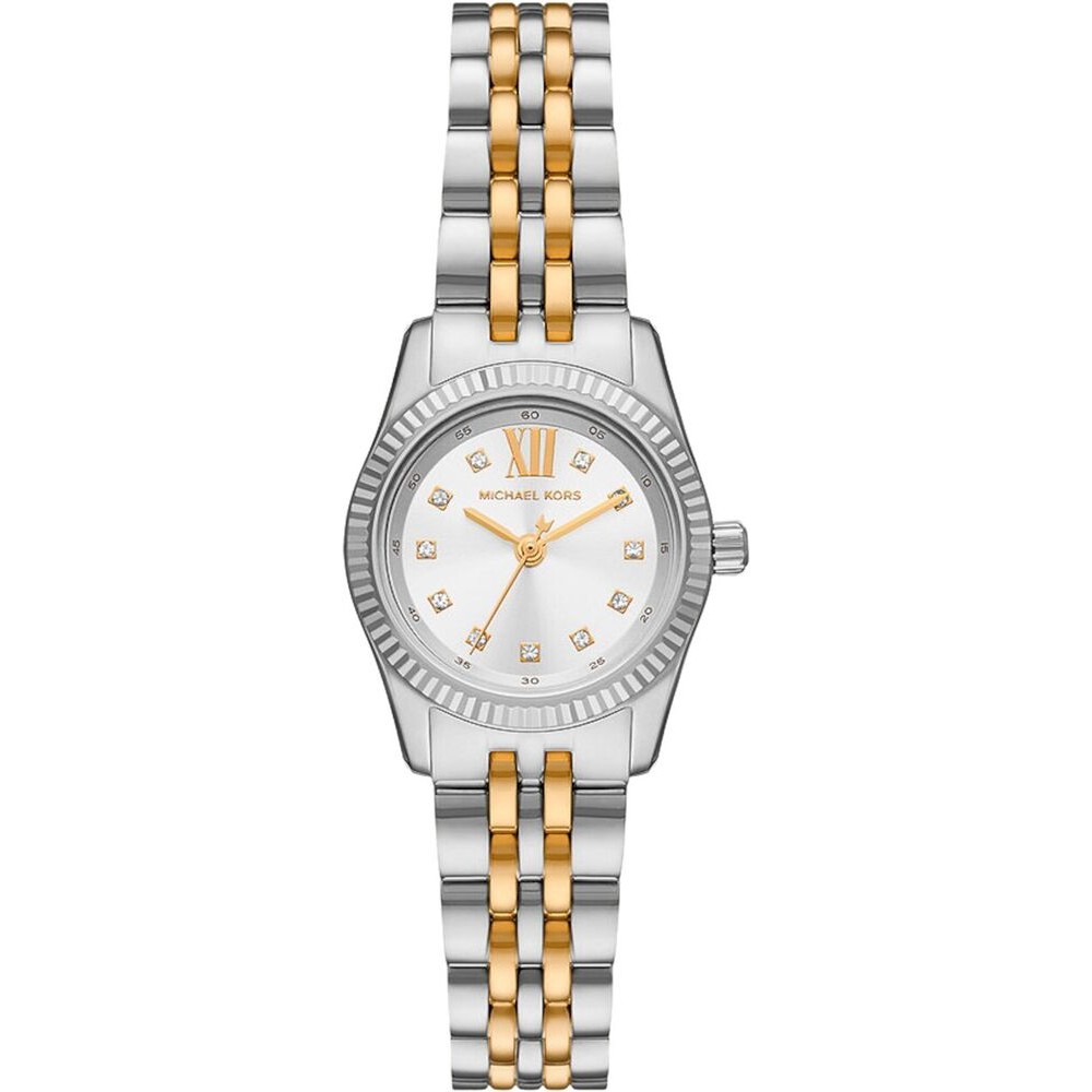 MICHAEL KORS LEXINGTON MK4740 Stainless Steel Golden White Womens Wrist Watch