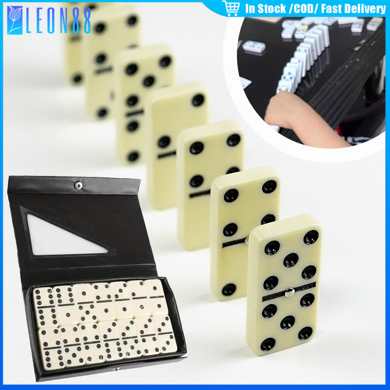 ของมาใหม่！Domino โดมิโน่ ครบชุด 28 ชิ้น เกมส์โดมิโน่ กิจกรรมในครอบครัว