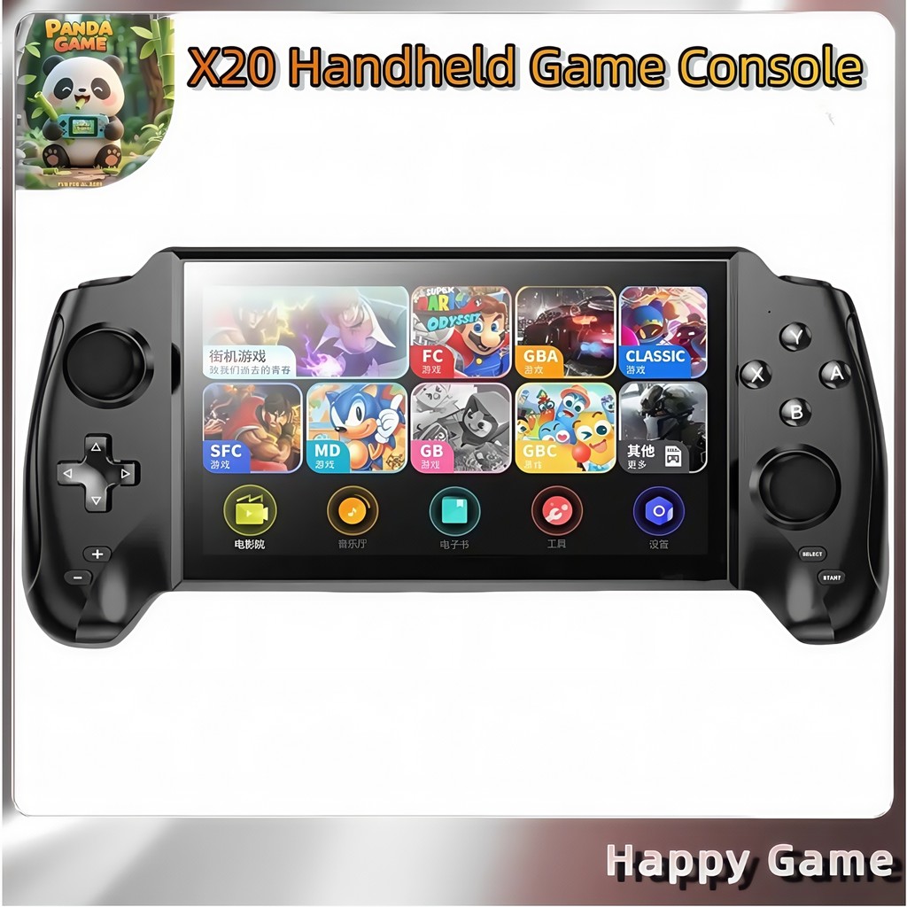 🔥X20 เกมคอนโซล พกพา เกมกด เกมส์บอย 7.0นิ้วจอGame Player Retro Mini Handheld Game Console