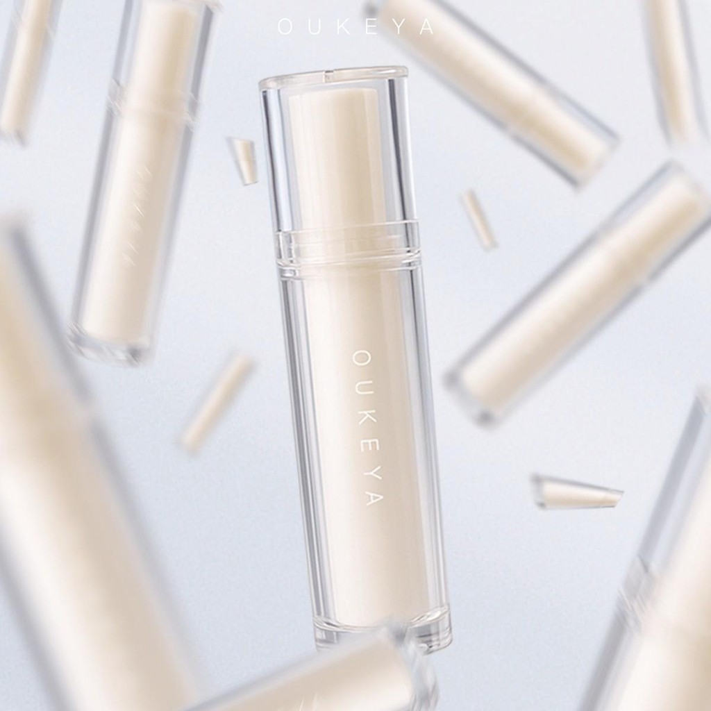 (ซื้อ 1 แถม 1) OUKEYA ICE GLAZE LIP ลิปกลอสไอซ์เกลซ ลิปกลอสฉ่ำวาว สเตนสีแน่น - 4