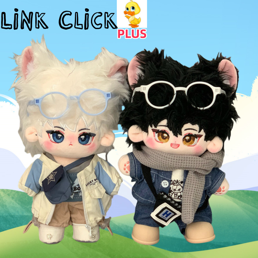 พลัส พลัส✨ใหม่ ใหม่✨Link Click Character Plushy Toy Lucas Charles Plush Doll Children Stuff Gift Couple Girlfriend Gift Christmas Plushy Doll Gifts