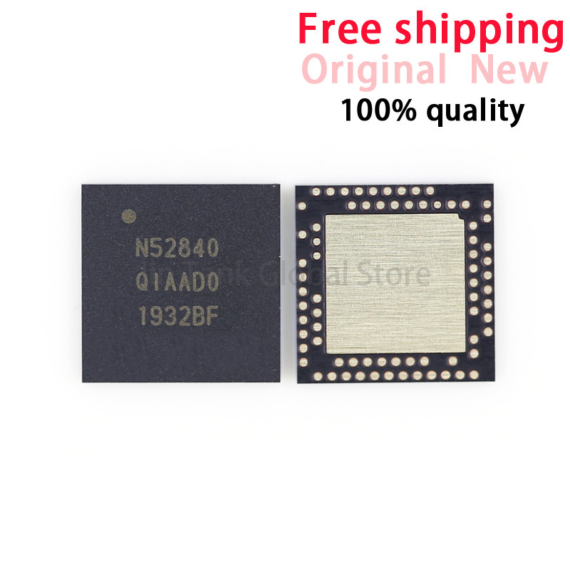 (5-10ชิ้น) 100% ใหม่ NRF52840-QIAA NRF52840QIAA N52840QIAA NRF52840 N52840 QFN-73 ชิปเซ็ต