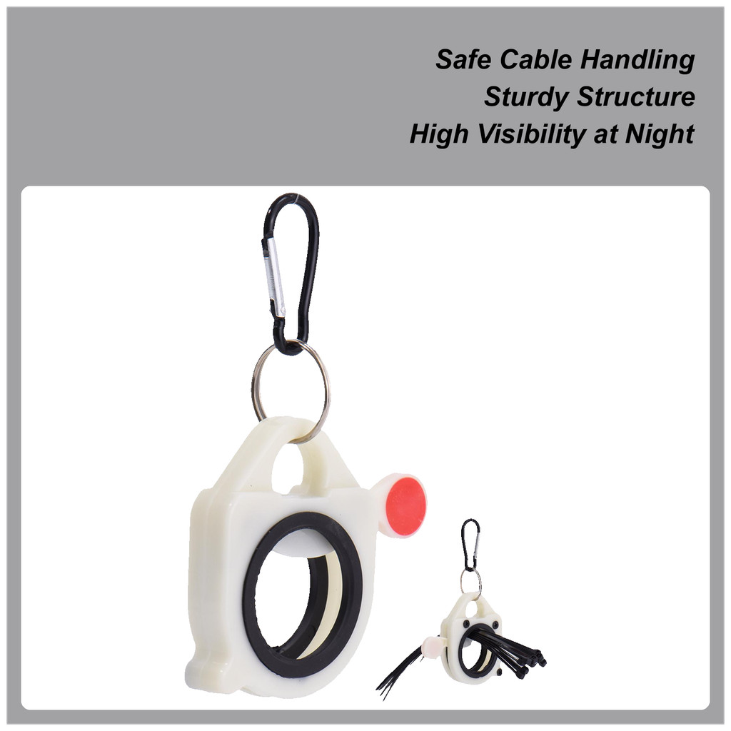 Zip Tie Holder Zip Tie Tool นํากลับมาใช้ใหม่น้ําหนักเบาแบบพกพา Luminous Electronics อุปกรณ์เสริมสําห