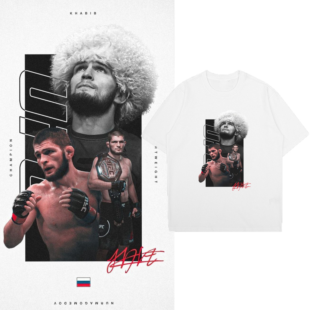 เสื้อยืดแขนสั้นผู้หญิง Ilia Topuria-Cruiserweight Champion Graphic พิมพ์ Tee เสื้อยืดแขนสั้น S-5XL 1