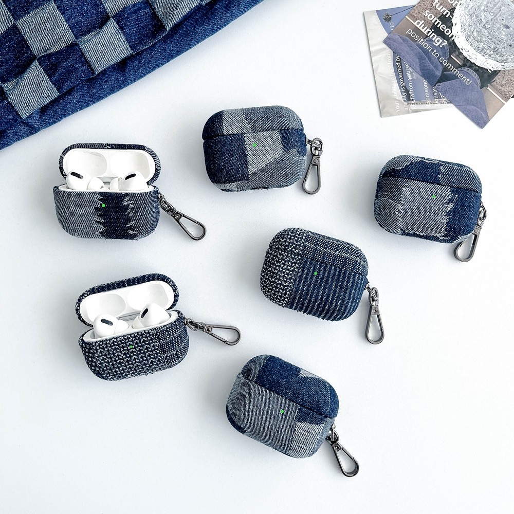 รูปแบบคาวบอยสําหรับ AirPods 4 ANC เคสป้องกัน AirPod 1/2/3/Pro Pro2 ปลอกหูฟังพร้อมพวงกุญแจ AirPods4 ฝาครอบ