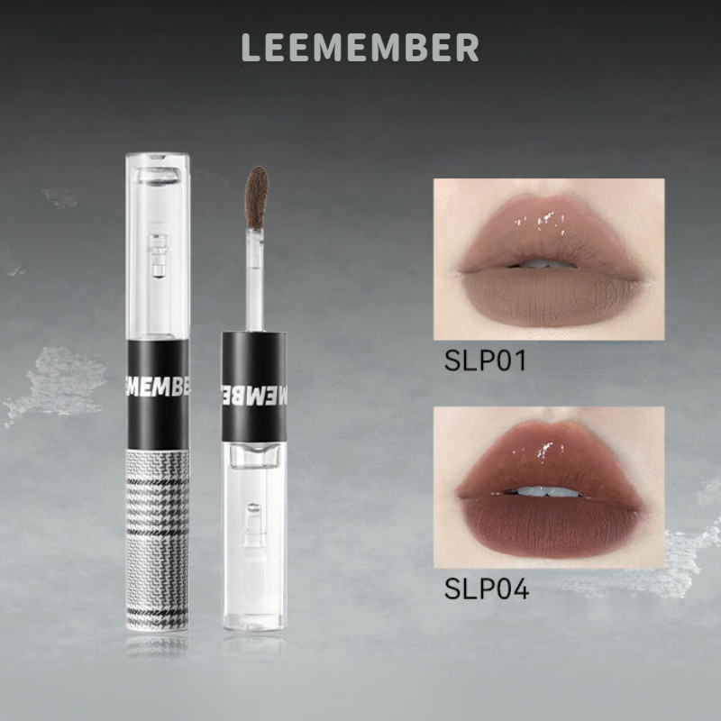 LEEMEMBER ลิปกลอส ซีรีส์หมอก ลิปกลอสสองปลาย ลิปกลอส ลิปกลอสแมตต์
