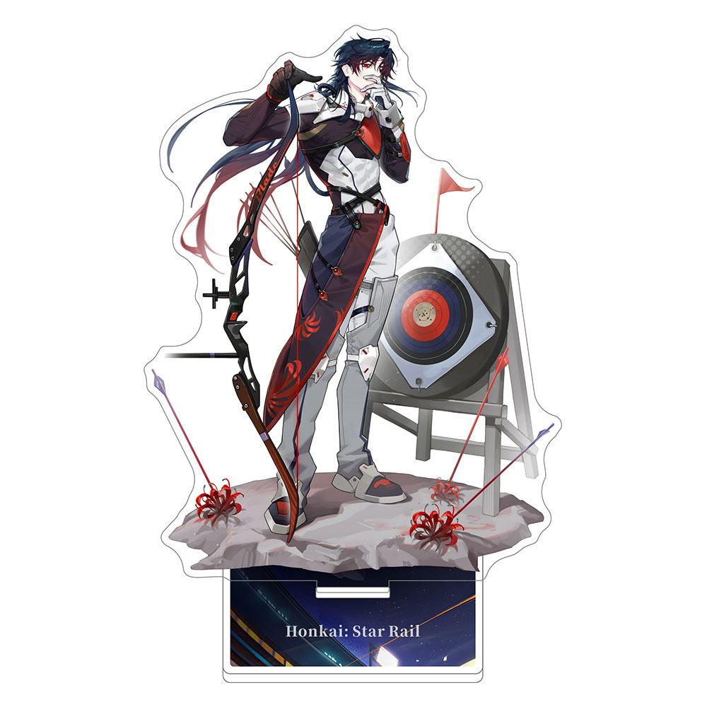 พวงกุญแจ, เกม Standee Honkai: Star Rail Figures Acheron Aventurine Sparkle HuoHuo ศึกษาและการตกแต่งโ