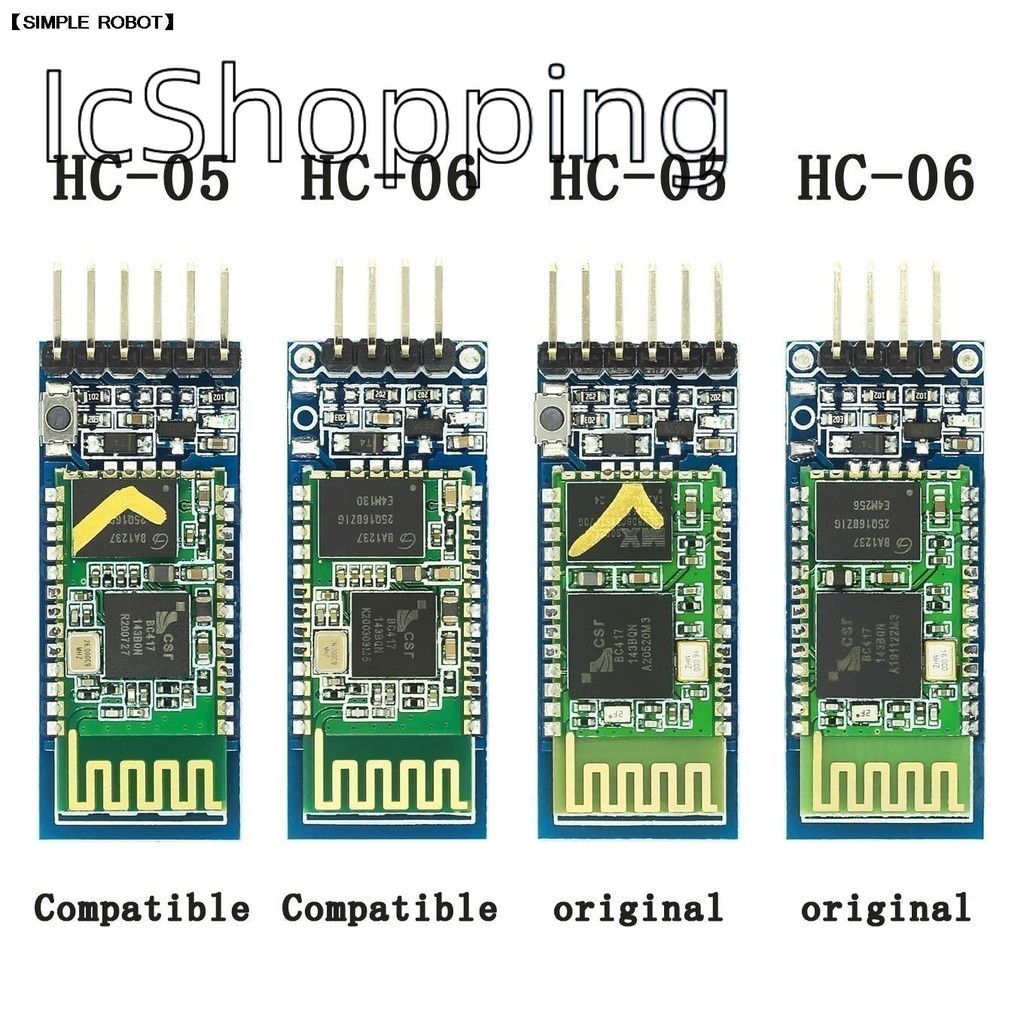 Hc-05 HC 05 HC-06 HC 06 RF ไร้สายสําหรับ Bluetooth Transceiver Slave โมดูล RS232/TTL to UART convert