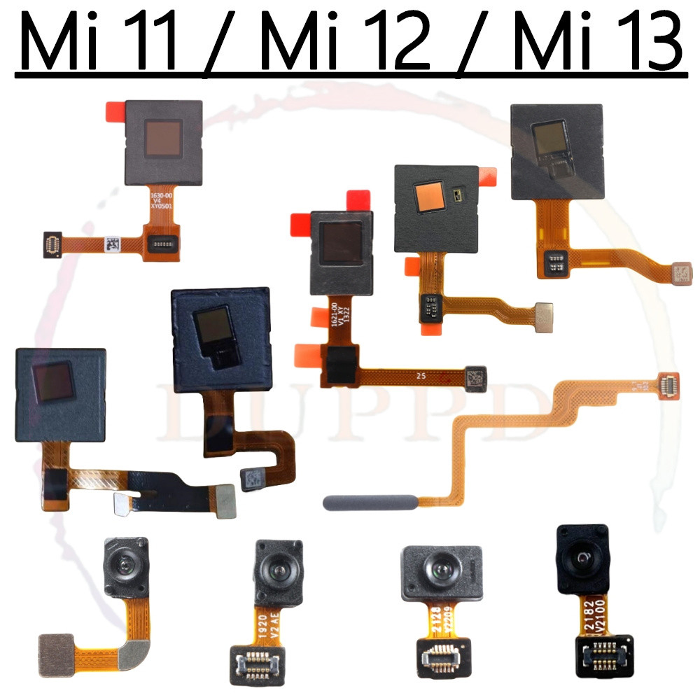 1pcs ทดสอบสําหรับ Xiaomi Mi 11 12 12S 12X 13 11T 12T Pro Ultra FingerPrint Sensor Scanner Key Flex Cable ปุ่ม Touch ID