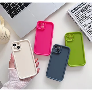 เคสเรดมี่ For Redmi 12 9A 13C 9C 10 9 10A 9T 12C 10C A1 Note 12 8 10 13 11 Pro 10s 9 11s สีลูกกวาดซิลิโคนนุ่ม เคส TPU