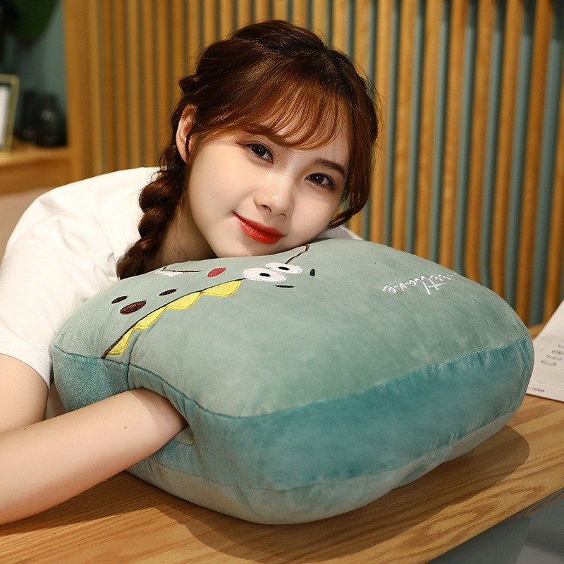 Allieuka ผ้าห่มงีบหลับ ตุ๊กตา หมอน ผ้าห่ม ตุ๊กตาหมอนผ้าห่ม 2in1 อเนกประสงค์ ราคา ถูกที่สุด ดีลบีเคเค แกลเลอรีภาพที่ 7