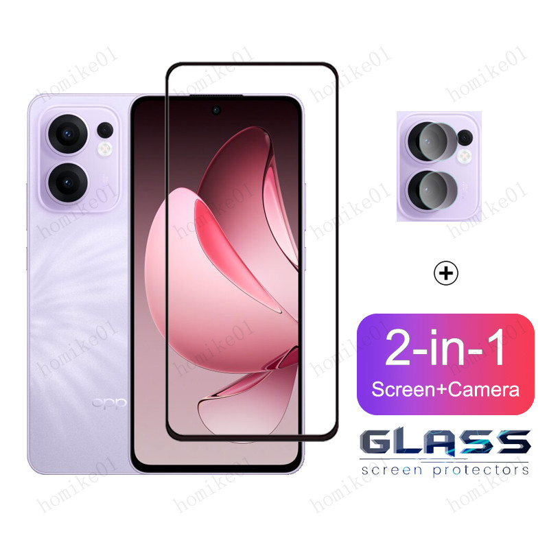 2 in 1 ฟิล์ม OPPO Reno 13F ฟิล์มกระจก HD ฟิมล์กระจก OPPO Reno 13 12 11 10 13F 12F 11F 8 7 6 5 Pro Pl