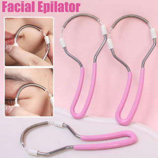 Facial Hair Remover-For Face Lip Hair Removal Portable, Painless, Manual - Spring Threading Epilator Penanggal Bulu Muka