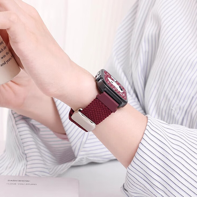 สําหรับ HCare Go5/Go3 สายนาฬิกา Magnetic Snap สายไนลอน - รูปที่ 2