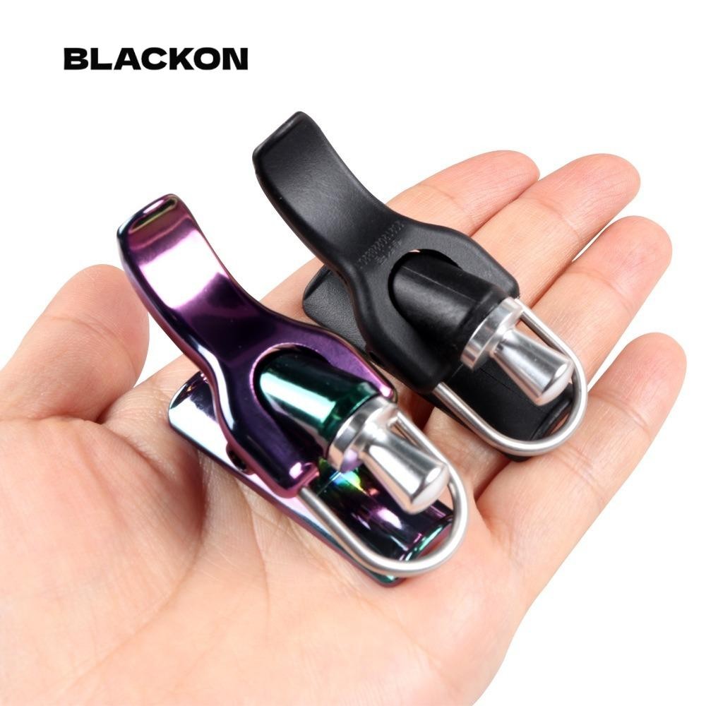 Blackon เปิดตัวตกปลา, ปุ่มนิ้วหัวแม่มือแบบป้องกันนิ้วปลา Breakaway, แกนม้วนคงที่ตกปลา