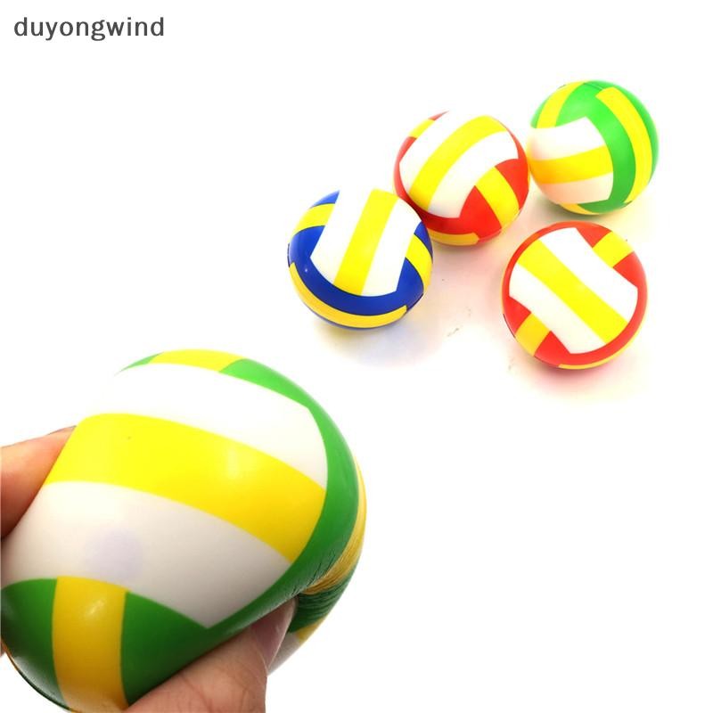 (duyongwind) 1PC Stress Relief Vent Volleyball Squeeze Foam Kids Outdoor [ใหม่]