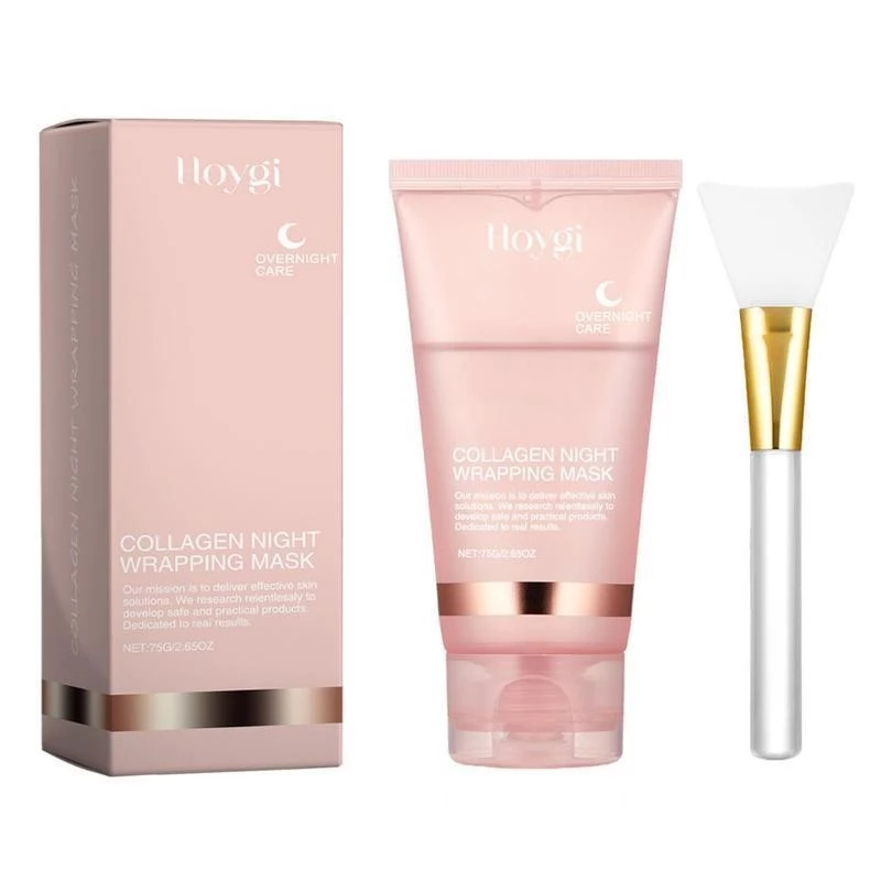 ซื้อ 1 แถม 1 HOYGI  มาส์กหน้าแตกคอลลาเจน 75g  ผิวกระชับ ให้ความชุ่มชื้น ไฮเดรต สดใสขึ้น สกินแคร์ skincare thumbnail 8
