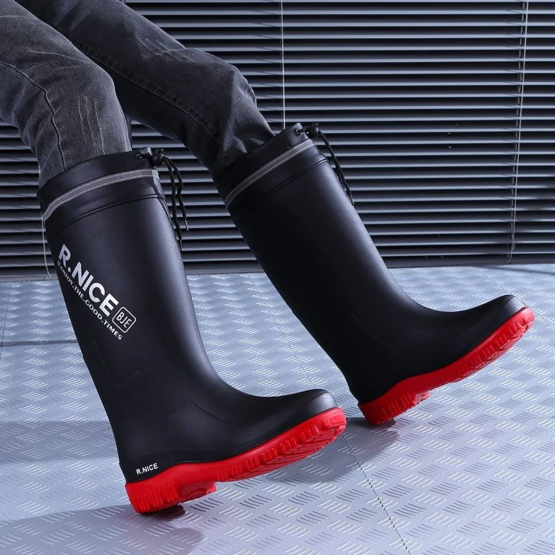 รองเท้าบูทกันฝนผู้ชาย ซับขนแกะ กันน้ำกันลื่น thumbnail 8