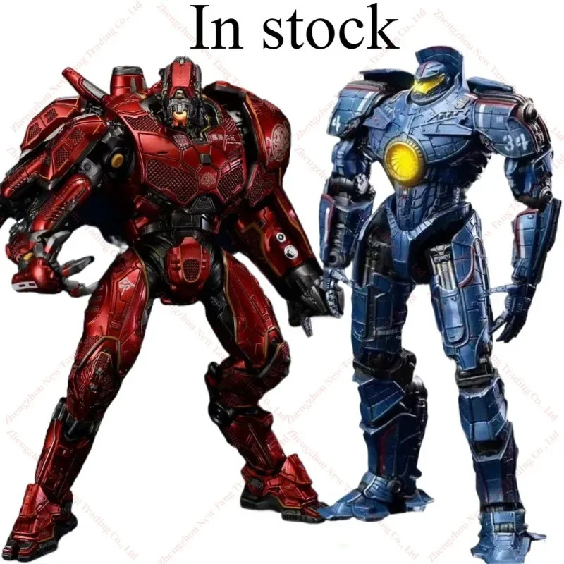 LING JIHUN Pacific Rim Gipsy Danger 8 นิ้ว 20 ซม.ไฟ LED Emitting ตัวเลขการกระทําของเล่นของขวัญคอลเลกชัน