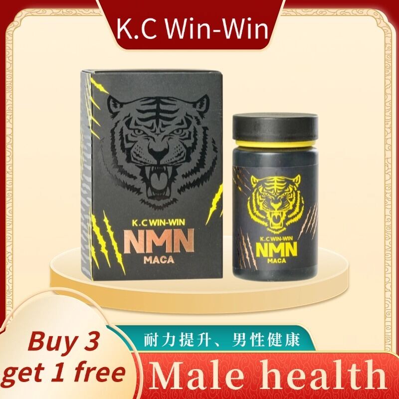 Active sales-ซื้อ 3 แถม 1K.C Win - Win NMN MACA: Male Health & Stamina