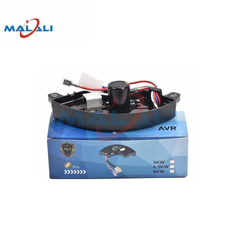 【จัดส่งจากกรุงเทพฯ】Malali เครื่องกําเนิดไฟฟ้าเบนซิน AVR 5kw 6.5kw 7kw 8kw 220/380V ตัวควบคุมเดี่ยวสามเฟสวงจรเรียงกระแส 450V 470μF