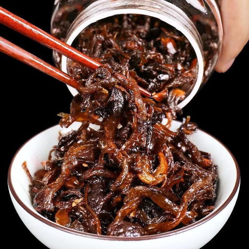 云南特产油鸡枞菌松茸菌牛肝菌g即食油菌下饭菜拌面菌子酱香菇Yunnan specialty oil chicken, mushroom, matsutake mushroom, boletus mushroom g20250625