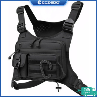 ซีซีซีโด ยุทธวิธีกระเป๋าคาดหน้าอกระบายอากาศปรับสายคล้องไหล่พ…