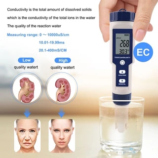 5in1❤ TDS EC PH SALT TEMP meter เครื่องวัดคุณภาพน้ำ เครื่องวัดสภาพน้ำ วัดความเค็ม water quality tester meter