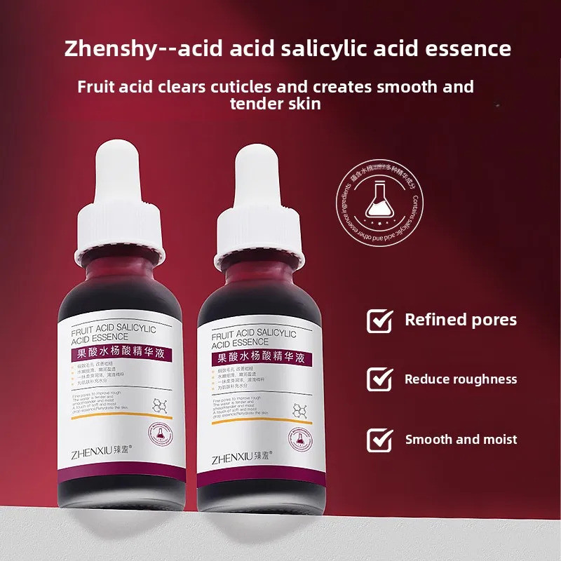 Salicylic Acid Shrink Pores Serum Exfoliating Moisturizing บํารุงรูขุมขนเรียบ Essence สําหรับสิว Blackhead & Pores Skincare