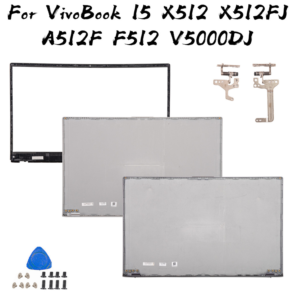 ใหม่สําหรับ ASUS VivoBook 15 X512 X512F X512FA X512DA X512UA A512 A512F F512 F512D/Bezel/Hinges