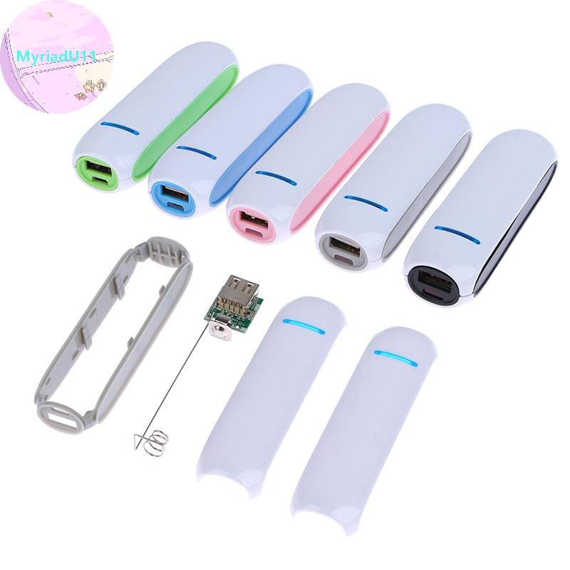 MyriadU 1 PC 18650 แบตเตอรี่กล่องชาร์จ DIY Universal 5V USB ชุด DIY สําหรับโทรศัพท์มือถือไม่รวมแบตเตอรี่ TH