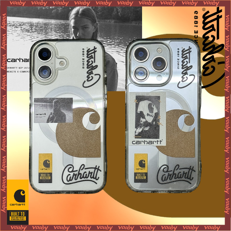 Photo Graffiti สไตล์ป้าย Lucency แม่เหล็กเคสโทรศัพท์เหมาะสําหรับ IPhone17 17AIR 16 16Pro 16PM 15 15P 15PM 14PM 14 14P 13 13P 13PM 12P 12PM 11 11P 11PM XR MAX 7P 16Plus X