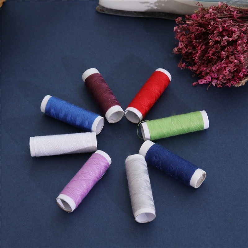 ชุดเข็มด้าย ชุดเย็บผ้า เข็ม ด้าย ประกอบด้วยเข็มและด้ายหลา ต่างกัน ที่มีความยาว - รูปที่ 3