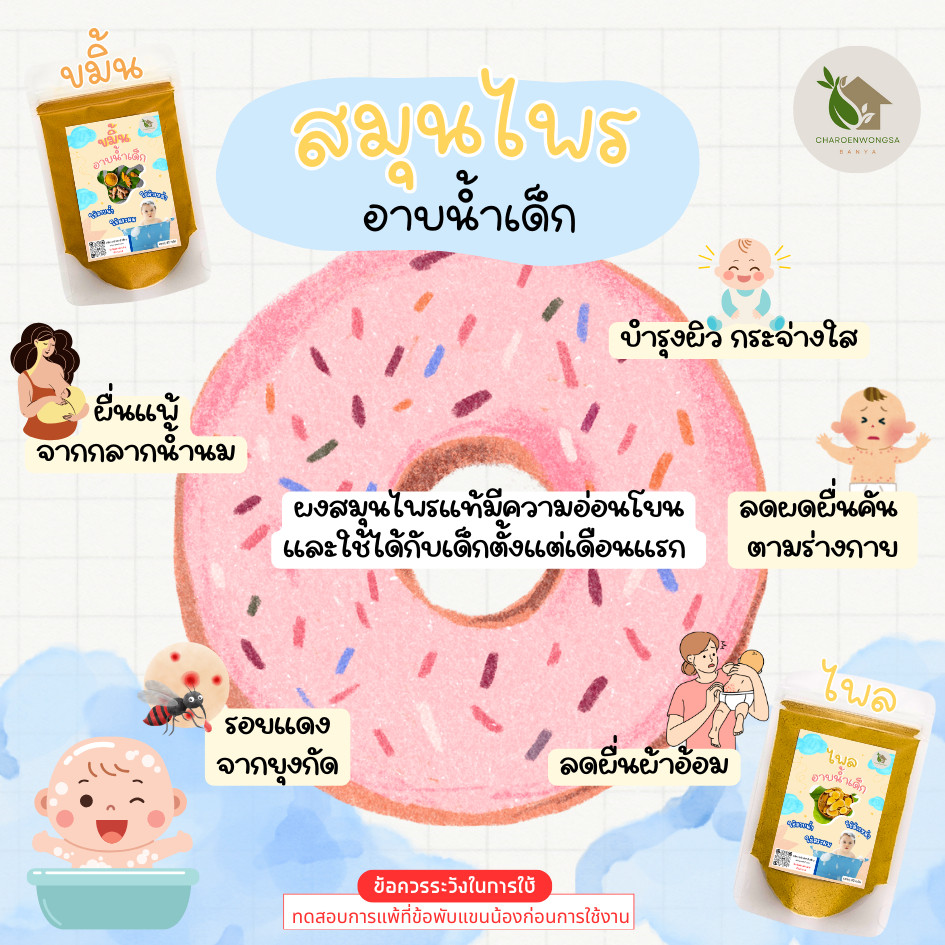 ผงสมุนไพรอาบน้ำเด็ก ขมิ้น-ไพล【ถุงใหญ่   100 กรัม 】สมุนไพร ขมิ้นผง ไพลผง ขมิ้นอาบน้ำเด็ก ไพลอาบน้ำเด็ ราคา ถูกที่สุด ดีลบีเคเค แกลเลอรีภาพที่ 5