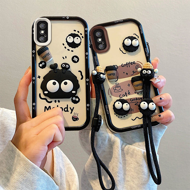 เคส iphone xs max เคส iphone xr โทรศัพท์ตุ๊กตา 3D สําหรับ  iphone xr xs cover bts