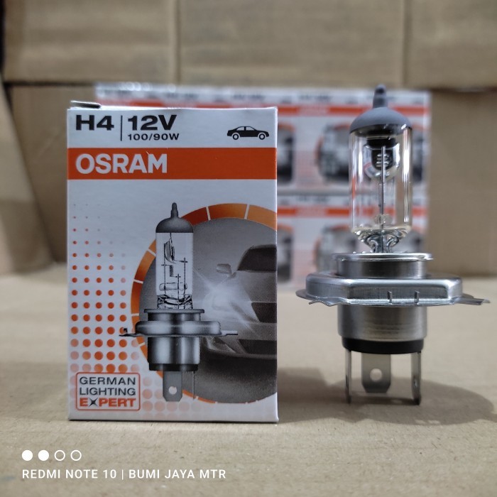 CHECK WHOLESALE: H4 12V 100/90W OSRAM P43T BULB