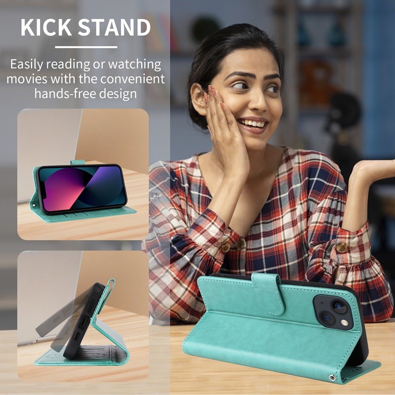 Samsung Galaxy A06 A16 A15 A55 A35 A25 A05S A05 A32 A54 A14 A34 A12 A03 A23 A73 A53 A13 A33 ลายนูนหนังกันกระแทกป้องกันกรณีช่องใส่การ์ดกระเป๋าสตางค์ฝาครอบโทรศัพท์ - รูปที่ 5