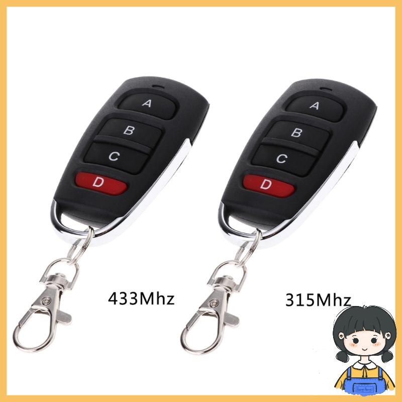 บางโรงรถประตูไฟฟ้าสําหรับคีย์คัดลอกรีโมทคอนโทรล 433 315 MHZ Copy Artifa