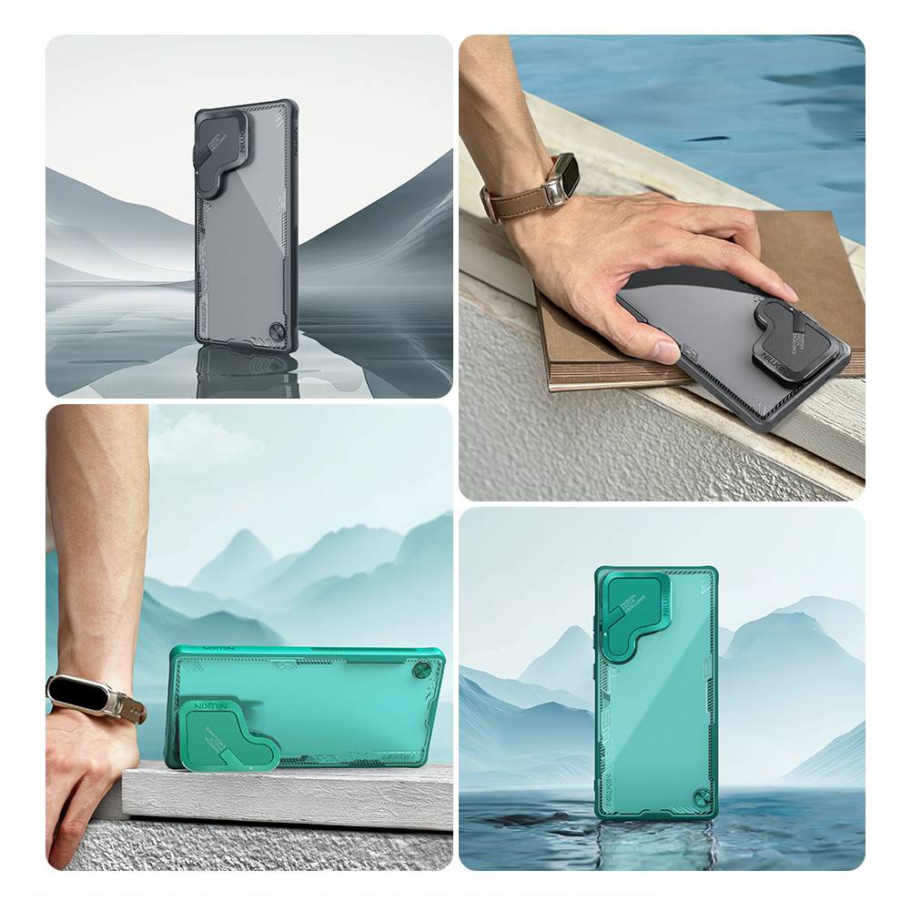 Nillkin Iceblade Prop Case สําหรับ Samsung Galaxy S25 Ultra เคสโทรศัพท์แบบฝาพับเลนส์ป้องกันปกหลัง - รูปที่ 2