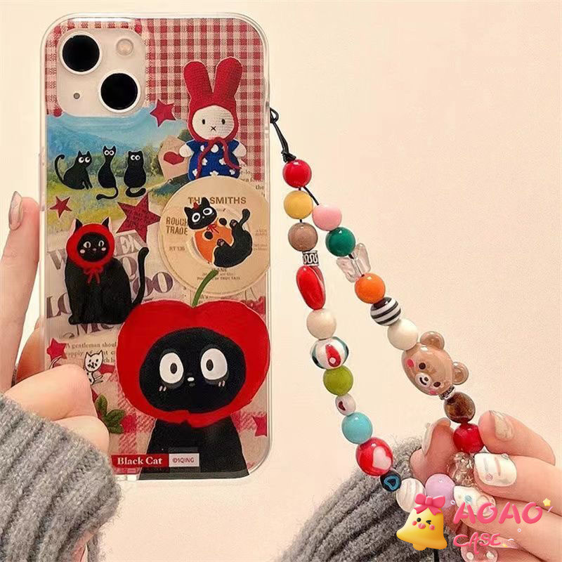 เคส Samsung A05S A14 A06 A13 A05 A15 A12 A03 A23 A54 A34 A24 A32 A04 A51 A50 A53 A33 A20 A04 A30 กำไลแมวหวานน่ารัก