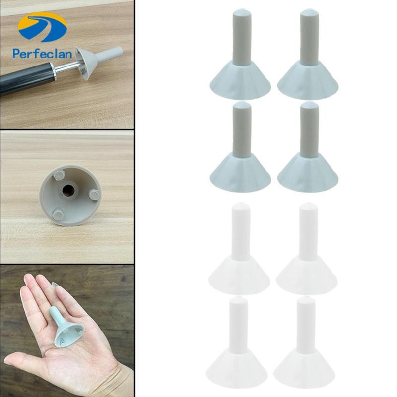 สมบูรณ์แบบ4xเสาเต็นท์ป้องกันหมวก,กันสาดก้านสนับสนุนบาร์ฉนวนกันความร้อนฉนวนป้องกันสําหรับตั้งแคมป์เดินป่า