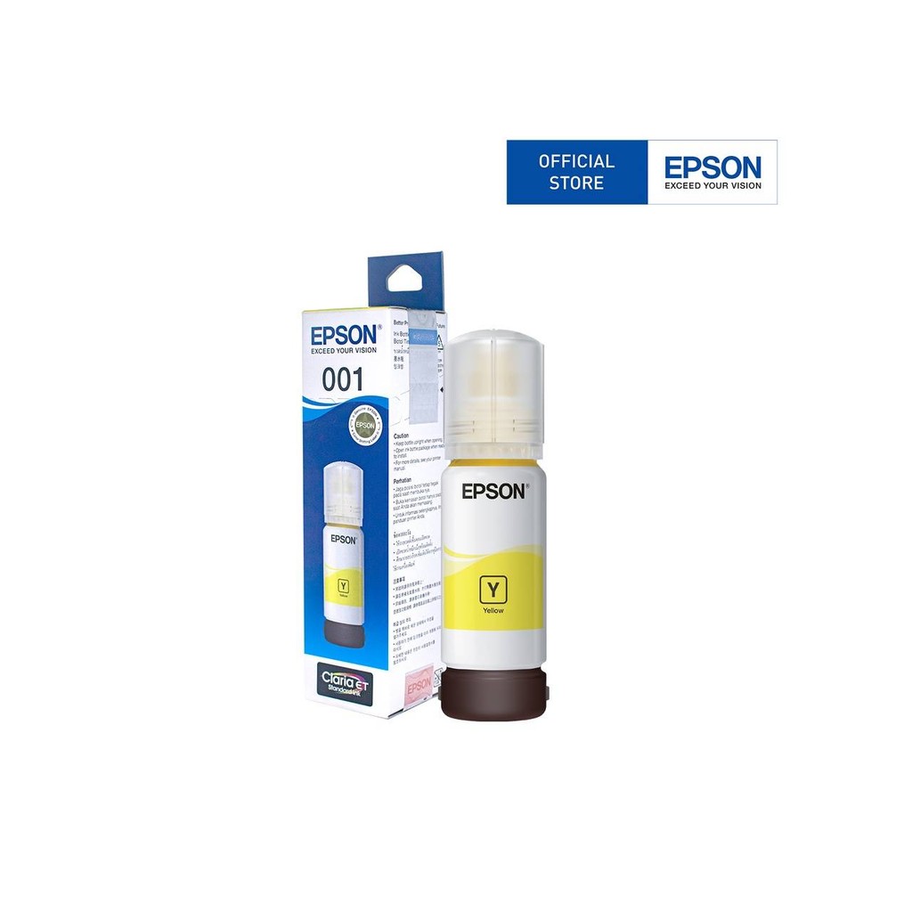 หมึกแท้เอปสัน Epson 001 inks for L4150, L4160, L4260, L4266, L6160, L6170, L6190, L6260, L6270, L6290 Printer - BK/C/M/Y - รูปที่ 3