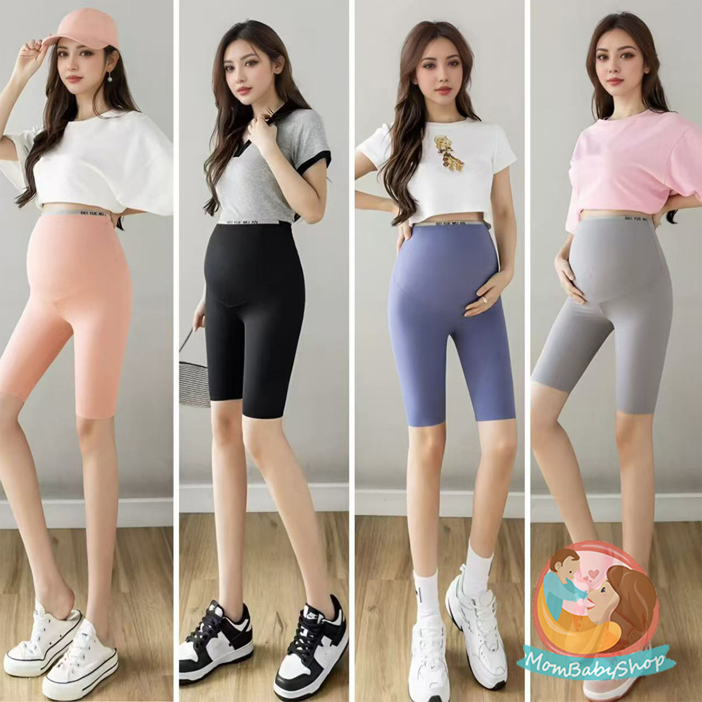 กางเกงขาสั้นแม่ท้อง ใหม่ล่าสุด ใส่ได้ทุกลุค