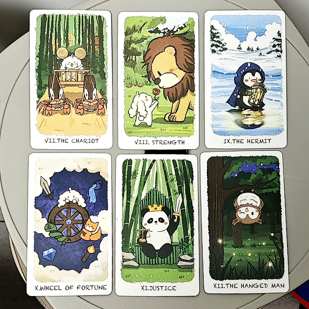 BOJI Journey Tarot 10.3*6cm A 78 Rider-waive Tarot Deck Capturing The Tarot World Journey of BOJI