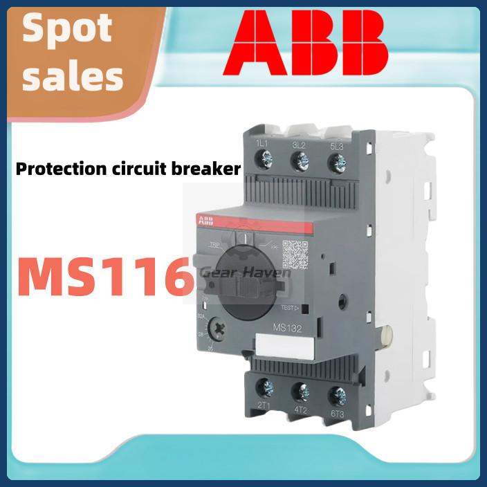 ABB Protector Circuit Breaker MS116/MS132 4A 6.3 10 12 20 25 32