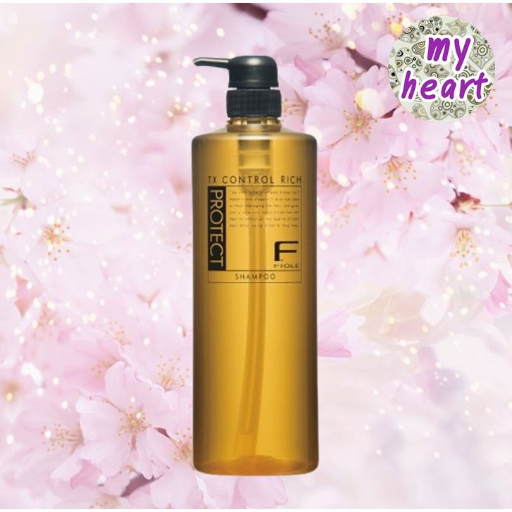 FIOLE TX Control Rich Shampoo 1000 ml แชมพูช่วยเพิ่มความชุ่มชื้นให้กับเส้นผม