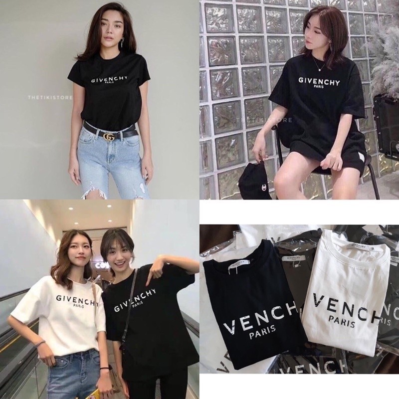 เสื้อยืด แขนสั้น คอกลม งานคอป้าย สกรีนลาย แฟชั่น งานunisexใส่ได้ทั้งหญิง-ชาย