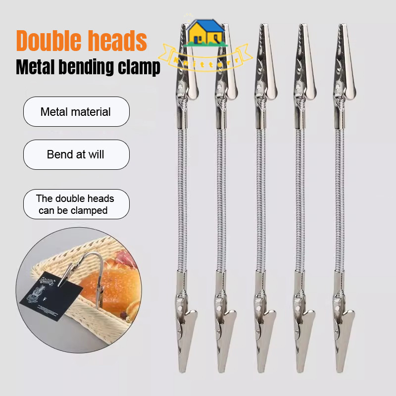 ⚡COD⚡ Knitterr คลิปหนีบยากันยุงสเตนเลสแบบอเนกประสงค์สองหัว