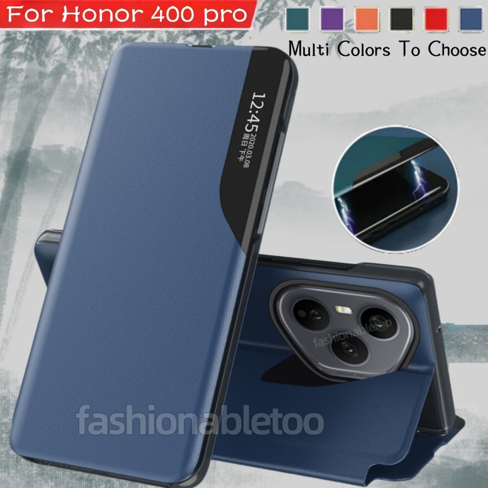 สําหรับ Honor 400 pro Matte Flip หนังเคสโทรศัพท์สําหรับ Honor 400 pro Lite 400pro 4 00 Honor400 pro 