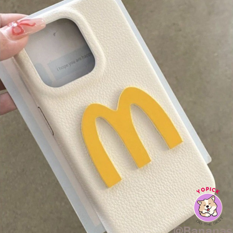 บุคลิกภาพ M เคสโทรศัพท์สําหรับ IPhone 16 16Pro 16Plus 16Pro Max 11 12 13 14Plus 15Pro XR XS Max 7 8Plus ฝาครอบโทรศัพท์เพื่อนสาวน่ารักการ์ตูนสร้อยข้อมือ XLZW ราคา ถูกที่สุด ดีลบีเคเค แกลเลอรีภาพที่ 8